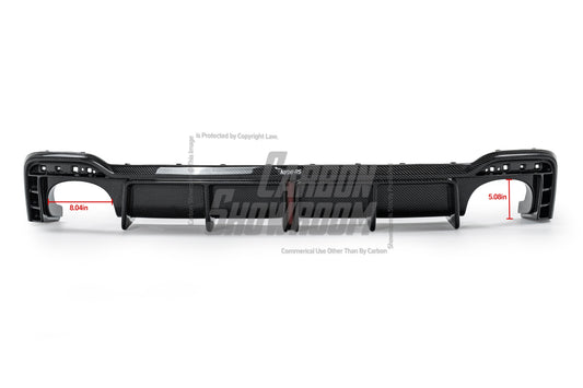 Karbel Carbon Dry Carbon Fiber Rear Diffuser For Audi RS5 B9.5 2020-2025