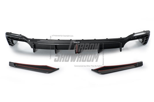 Karbel Carbon Dry Carbon Fiber Rear Diffuser For Audi RS5 B9.5 2020-2025