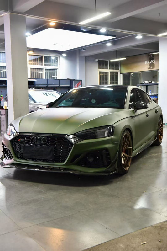 Karbel Carbon Dry Carbon Fiber Front Lip For Audi RS5 B9.5