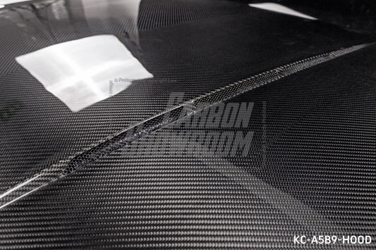 Audi RS5 S5 A5 B9 B9.5 2017-ON with Aftermarket Parts - Hood Pre-preg Carbon Fiber from Karbel Carbon