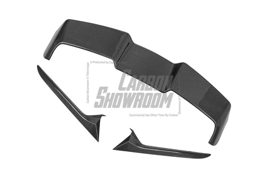 Audi RS6 C8 2020-ON with Aftermarket Parts - Rear Trunk Spoiler Pre-preg Carbon Fiber from Karbel Carbon