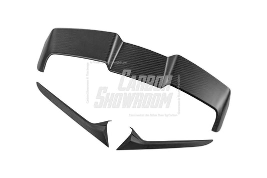 Audi RS6 C8 2020-ON with Aftermarket Parts - Rear Trunk Spoiler Pre-preg Carbon Fiber from Karbel Carbon