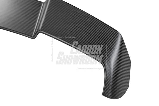 Audi RS6 C8 2020-ON with Aftermarket Parts - Rear Trunk Spoiler Pre-preg Carbon Fiber from Karbel Carbon