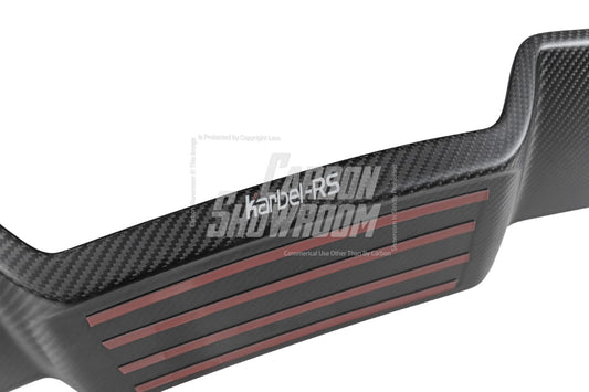 Audi RS6 C8 2020-ON with Aftermarket Parts - Rear Trunk Spoiler Pre-preg Carbon Fiber from Karbel Carbon