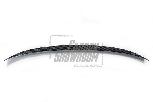 Audi RS6 C8 2020-ON with Aftermarket Parts - Rear Trunk Spoiler Pre-preg Carbon Fiber from Karbel Carbon