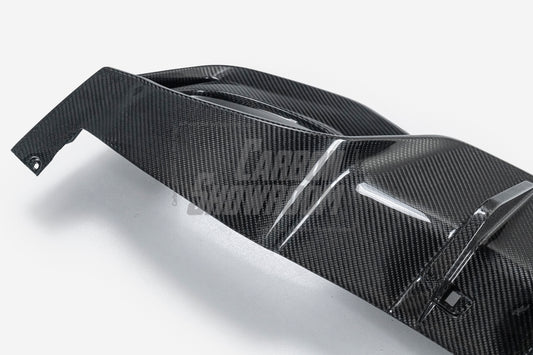 Audi RS6 C8 2020-ON & RS7 C8 2020-ON With Aftermarket Parts - Rear Diffuser & Canards Pre-preg Carbon Fiber from Karbel Carbon