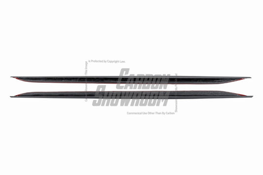 Audi RS6 C8 2020-ON & RS7 C8 2020-ON With Aftermarket Parts - Side Skirts Pre-preg Carbon Fiber from Karbel Carbon
