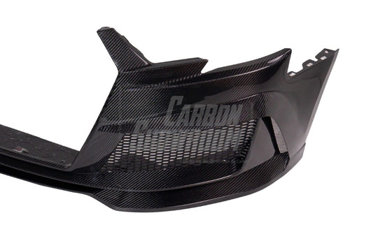 Audi S3 A3 8V.5 2017 2018 2019 2020 with Aftermarket Parts - Front Bumper Pre-preg Carbon Fiber from Karbel Carbon