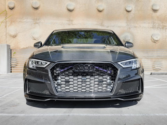 Karbel Carbon Front Bumper for Audi S3 A3 8V.5 2017-2020 Carbon Fiber