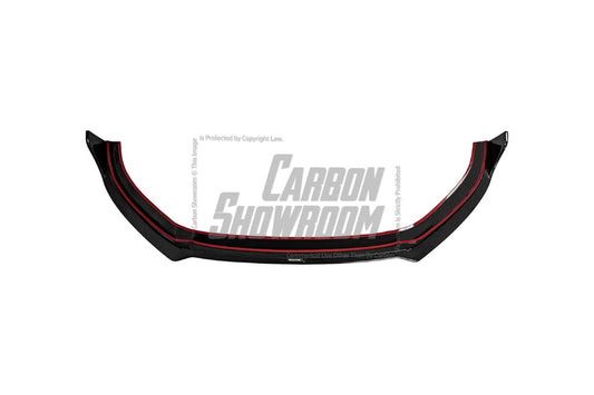 Audi S3 A3 8V & 8V.5 2017 2018 2019 2020 with Aftermarket Parts -  Front Lip Pre-preg Carbon Fiber from Karbel Carbon