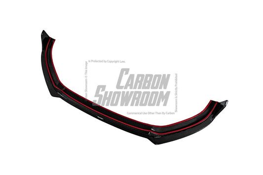 Audi S3 A3 8V & 8V.5 2017 2018 2019 2020 with Aftermarket Parts -  Front Lip Pre-preg Carbon Fiber from Karbel Carbon