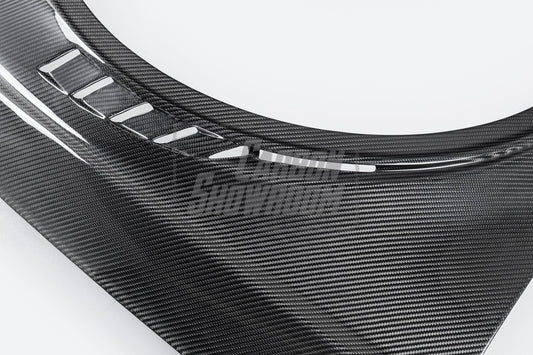 Audi S3 A3 8V.5 2015 2016 2017 2018 2019 2020 & RS3 8V.5 2018 2019 2020 With Aftermarket Parts - Front Fenders Pre-preg Carbon Fiber from Karbel Carbon