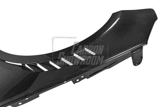 Audi S4 A4 B9 2017 2018 2019 & S4 A4 B9.5 2020 2021 2022 2023 2024 With Aftermarket Parts - Front Fenders Pre-preg Carbon Fiber from Karbel Carbon