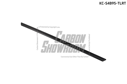 Audi S4 A4 B9.5 2020-ON with Aftermarket Parts - Trunk Lid Rear Trim Pre-preg Carbon Fiber from Karbel Carbon