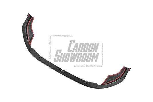 Audi S4 A4 S-line (with s-line bumper, does not fit base model) B9.5 2020-ON with Aftermarket Parts - Front Lip Pre-preg Carbon Fiber from Karbel Carbon