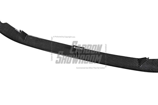 Audi S4 A4 S-line (with s-line bumper, does not fit base model) B9.5 2020-ON with Aftermarket Parts - Front Lip Pre-preg Carbon Fiber from Karbel Carbon