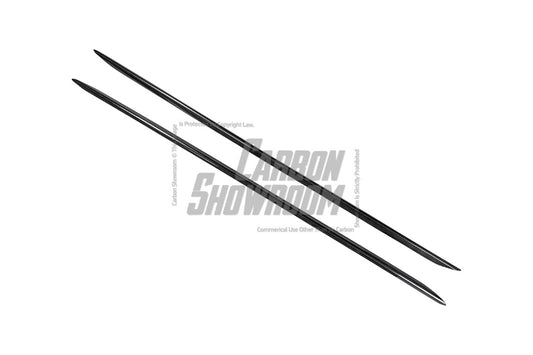 Karbel Carbon Side Skirts & Upper Side Skirt Trim for Audi S4 & A4 S Line B9/B9.5 Carbon Fiber