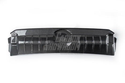 Audi S4 A4 S-line (with s-line bumper, does not fit base model) B9.5 2020 2021 2022 2023 2024 with Aftermarket Parts - Radiator Cooling Plate Pre-preg Carbon Fiber from Karbel Carbon