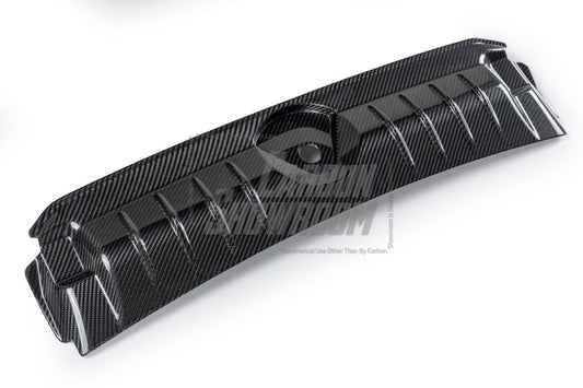 Audi S4 A4 S-line (with s-line bumper, does not fit base model) B9.5 2020 2021 2022 2023 2024 with Aftermarket Parts - Radiator Cooling Plate Pre-preg Carbon Fiber from Karbel Carbon