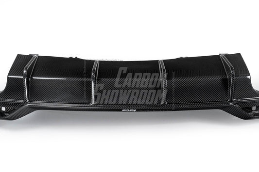 Audi S5 A5 (with S-bumper, does not base model) B9.5 2020 2021 2022 2023 2024 Early 2025 with Aftermarket Parts - Rear Diffuser Pre-preg Carbon Fiber from Karbel Carbon