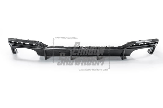 Audi S5 A5 (with S-bumper, does not base model) B9.5 2020 2021 2022 2023 2024 Early 2025 with Aftermarket Parts - Rear Diffuser Pre-preg Carbon Fiber from Karbel Carbon