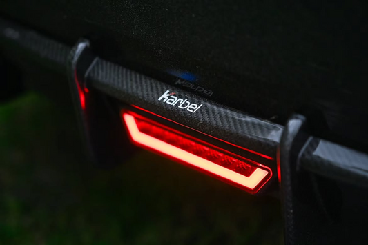 Audi S5 A5 (with s-line bumper, does not base model) B9.5 2020 2021 2022 2023 2024 with Aftermarket Parts - Rear Diffuser Pre-preg Carbon Fiber from Karbel Carbon