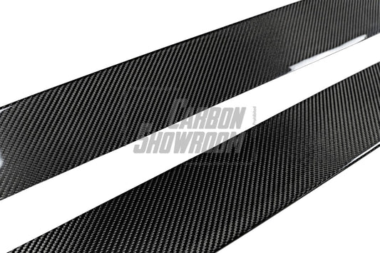 Audi S5 A5 B9.5 2020 2021 2022 2023 2024 With Aftermarket Parts - Side Skirts Pre-preg Carbon Fiber from Karbel Carbon