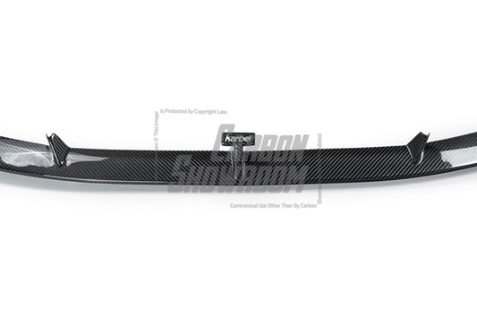Audi S5 A5 (with S-bumper, does not base model) B9.5 2020 2021 2022 2023 2024 Early 2025 with Aftermarket Parts - V2 Style Front Lip Pre-preg Carbon Fiber from Karbel Carbon