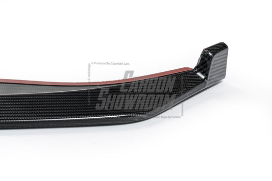 Audi S5 A5 (with S-bumper, does not base model) B9.5 2020 2021 2022 2023 2024 Early 2025 with Aftermarket Parts - V2 Style Front Lip Pre-preg Carbon Fiber from Karbel Carbon