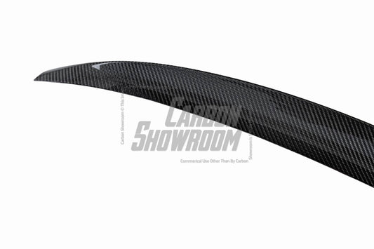 Audi S6 / A6 C8 2019 2020 2021 2022 2023 2024 with Aftermarket Parts - Rear Spoiler Pre-preg Carbon Fiber from Karbel Carbon