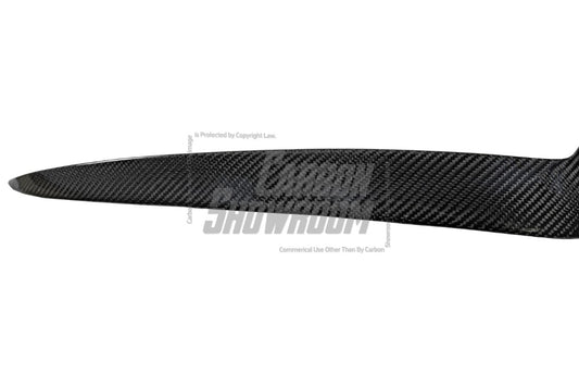 Audi S7 A7 S-line (with s-line bumper, does not base model) C7.5 2016-2018 with Aftermarket Parts - Upper Valences Pre-preg Carbon Fiber from Karbel Carbon