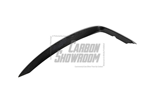 Audi S7 A7 S-line (with s-line bumper, does not base model) C7.5 2016-2018 with Aftermarket Parts - Upper Valences Pre-preg Carbon Fiber from Karbel Carbon