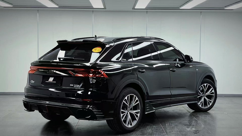 Audi RSQ8 SQ8 Q8 2019-ON with Aftermarket Parts - Rear Trunk Spoiler Pre-preg Carbon Fiber from Karbel Carbon