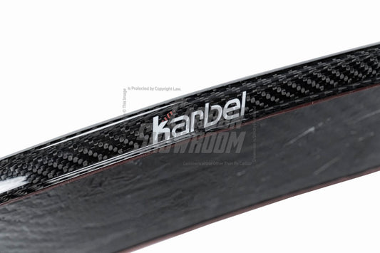 Audi SQ8 Q8 2019-ON with Aftermarket Parts - Rear Roof Spoiler Pre-preg Carbon Fiber from Karbel Carbon