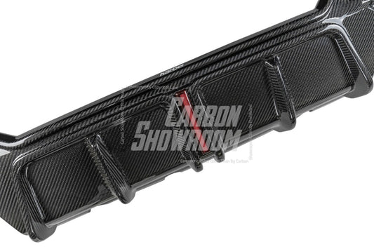 BMW 4 series 430i M440i G22 G23 2020-ON with Aftermarket Parts - Rear Diffuser & Canards Pre-preg Carbon Fiber from Karbel Carbon