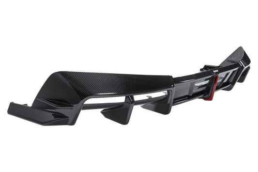 BMW IX xDrive60/50/45 M60 I20 2022-ON with Aftermarket Parts - Rear Diffuser Dry Pre-preg Carbon Fiber from Karbel Carbon