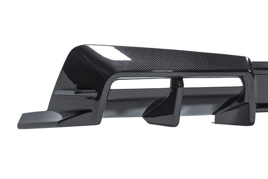BMW IX xDrive60/50/45 M60 I20 2022-ON with Aftermarket Parts - Rear Diffuser Dry Pre-preg Carbon Fiber from Karbel Carbon