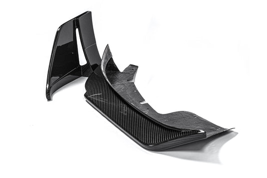 BMW IX xDrive60/50/45 M60 I20 2022-ON with Aftermarket Parts - Front Lip Dry Pre-preg Carbon Fiber from Karbel Carbon