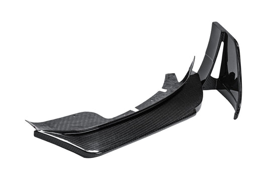 BMW IX xDrive60/50/45 M60 I20 2022-ON with Aftermarket Parts - Front Lip Dry Pre-preg Carbon Fiber from Karbel Carbon