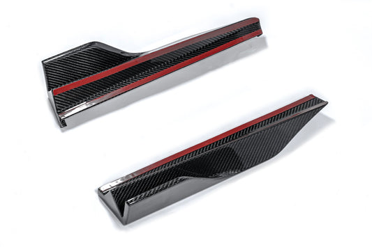 BMW IX xDrive60/50/45 M70/M60 I20 2022-ON with Aftermarket Parts - Side Skirts Dry Pre-preg Carbon Fiber from Karbel Carbon