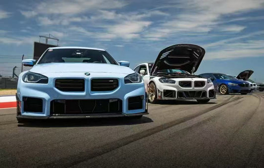 BMW M2 / M2C G87 2023-ON with Aftermarket Parts - Front Lip Pre-preg Carbon Fiber from Karbel Carbon