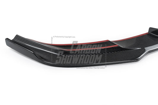 BMW M2/M2C F87 2016 2017 2018 2020 2021 With Aftermarket Parts - Front Lip Pre-preg Carbon Fiber from Karbel Carbon
