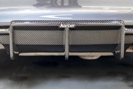 BMW M2 / M2C F87 2016 2017 2018 2019 2020 2021 with Aftermarket Parts - Rear Diffuser & Canards Pre-preg Carbon Fiber from Karbel Carbon