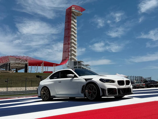 BMW M2 / M2C G87 2023-ON with Aftermarket Parts - Front Lip Pre-preg Carbon Fiber from Karbel Carbon