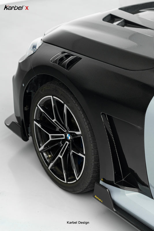BMW M2CS M2 G87 2023-ON & 2 Series M240i 230i G42 2022-ON with Aftermarket Parts - X Hood Dry Pre-preg Carbon Fiber from Karbel Carbon