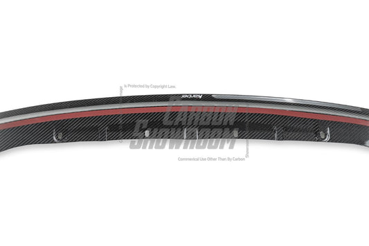 BMW M3 G80 G81 2021-ON & M4 G82 G83 2021-ON With Aftermarket Parts - Front Lip & Upper Lip Trim Replacement Pre-preg Carbon Fiber from Karbel Carbon