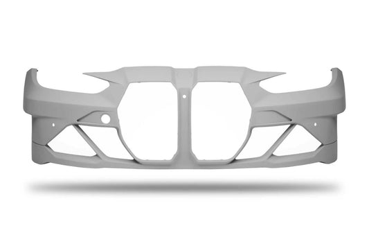 BMW M3 G80 G81 & M4 G82 G83 2021-ON with Aftermarket Parts - X Front Bumper PP Polypropylene&nbsp;from Karbel Carbon