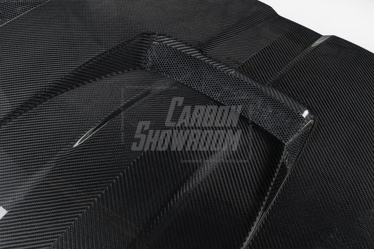 BMW M3 G80 G81 & M4 G82 G83 2021-ON with Aftermarket Parts - X Hood Dry Pre-preg Carbon Fiber from Karbel Carbon