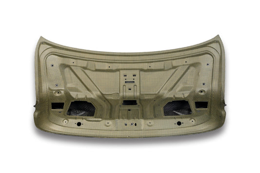 BMW M4 G82 2021-ON &amp; 4 Series G22 430i M440i 2020-ON with Aftermarket Parts - X Rear Trunk Dry Pre-preg Carbon Fiber from Karbel Carbon