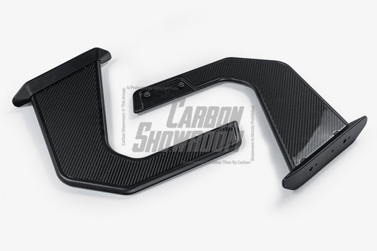 BMW M4 G82 2021-ON & 4 Series G22 430i M440i 2020-ON with Aftermarket Parts - X Rear Wing Dry Pre-preg Carbon Fiber from Karbel Carbon